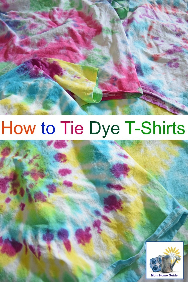 How to Tie Dye T Shirts A Fun Summer Activity!