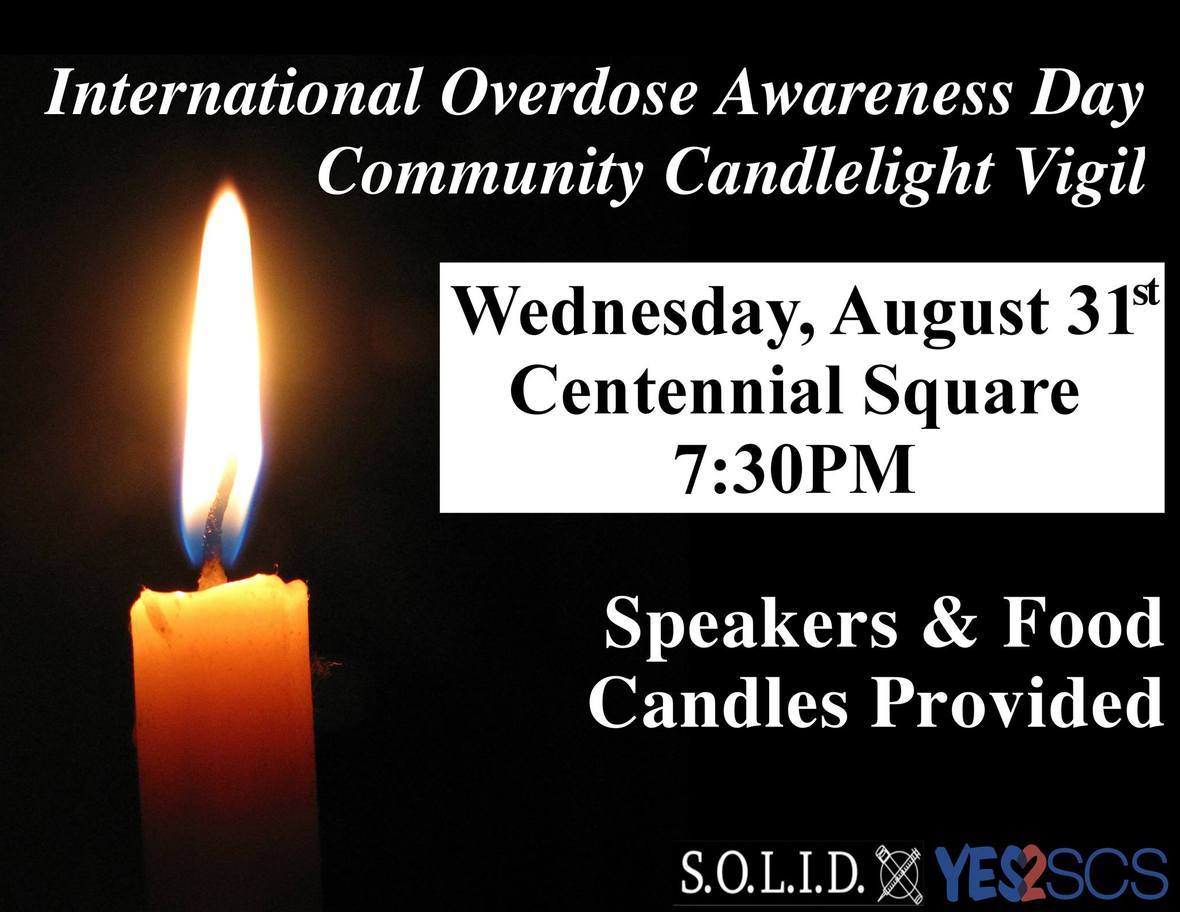 candlelight vigil Aug 31