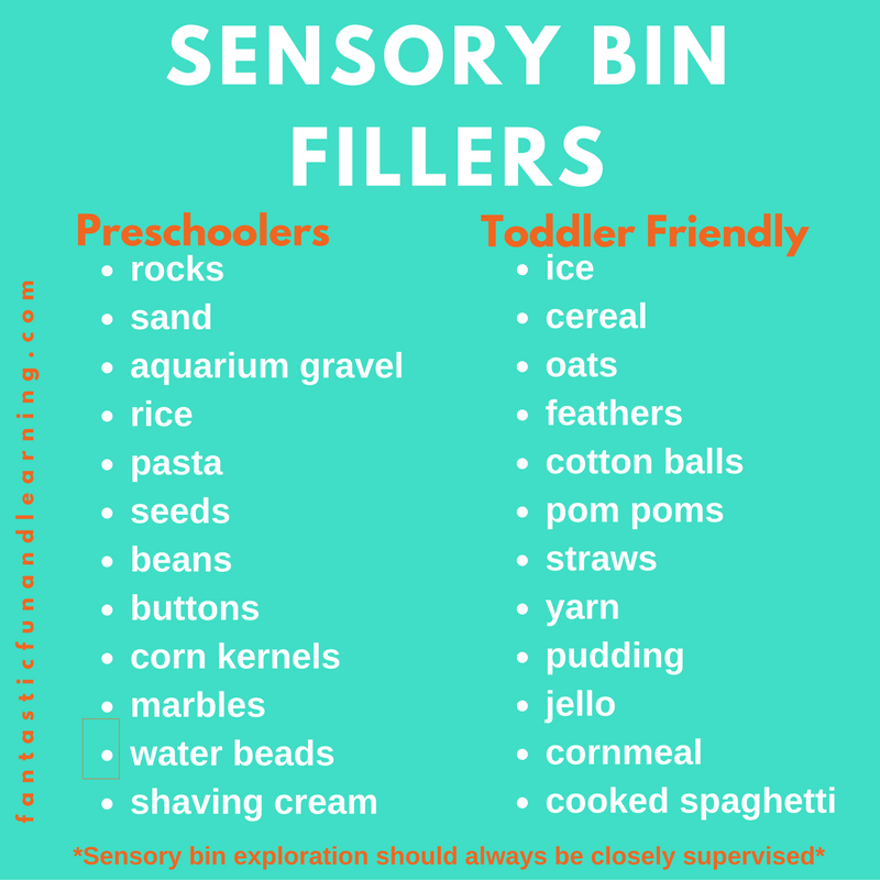 Sensory Bin BasicsFantastic Fun and Learning