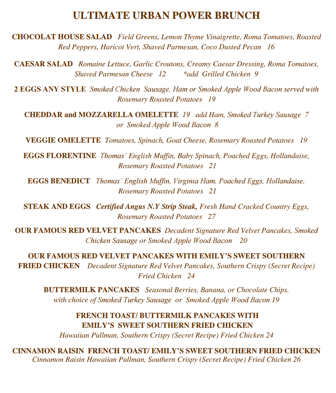 Brunch Menu Image