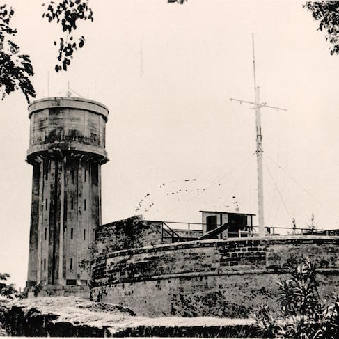 fort fincastle water tower c1960s-2