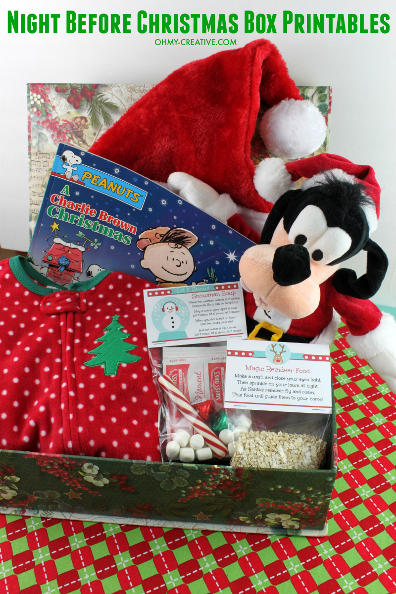 A Favorite Christmas Eve Tradition for the whole family with printables!