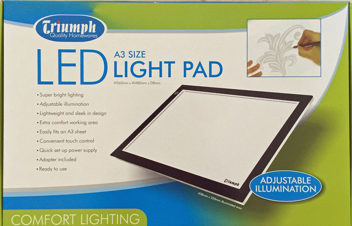 Triumph Led Light Pad A3 Shelly Lighting