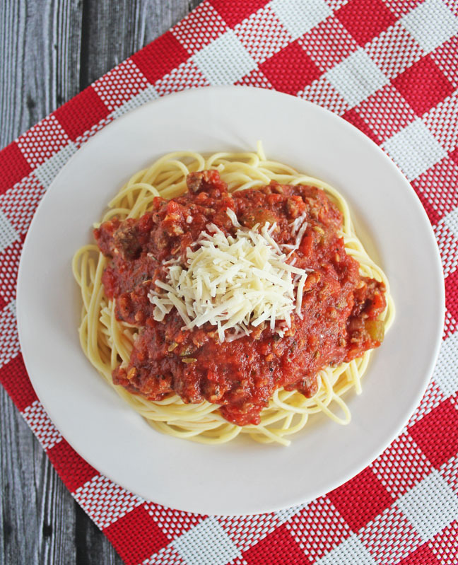 Crock Pot Spaghetti Sauce