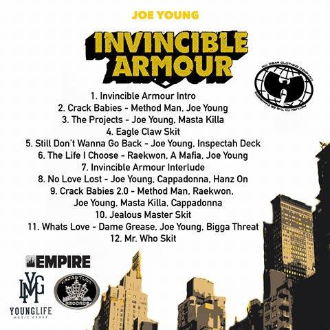 Invincible Armour Tracklist