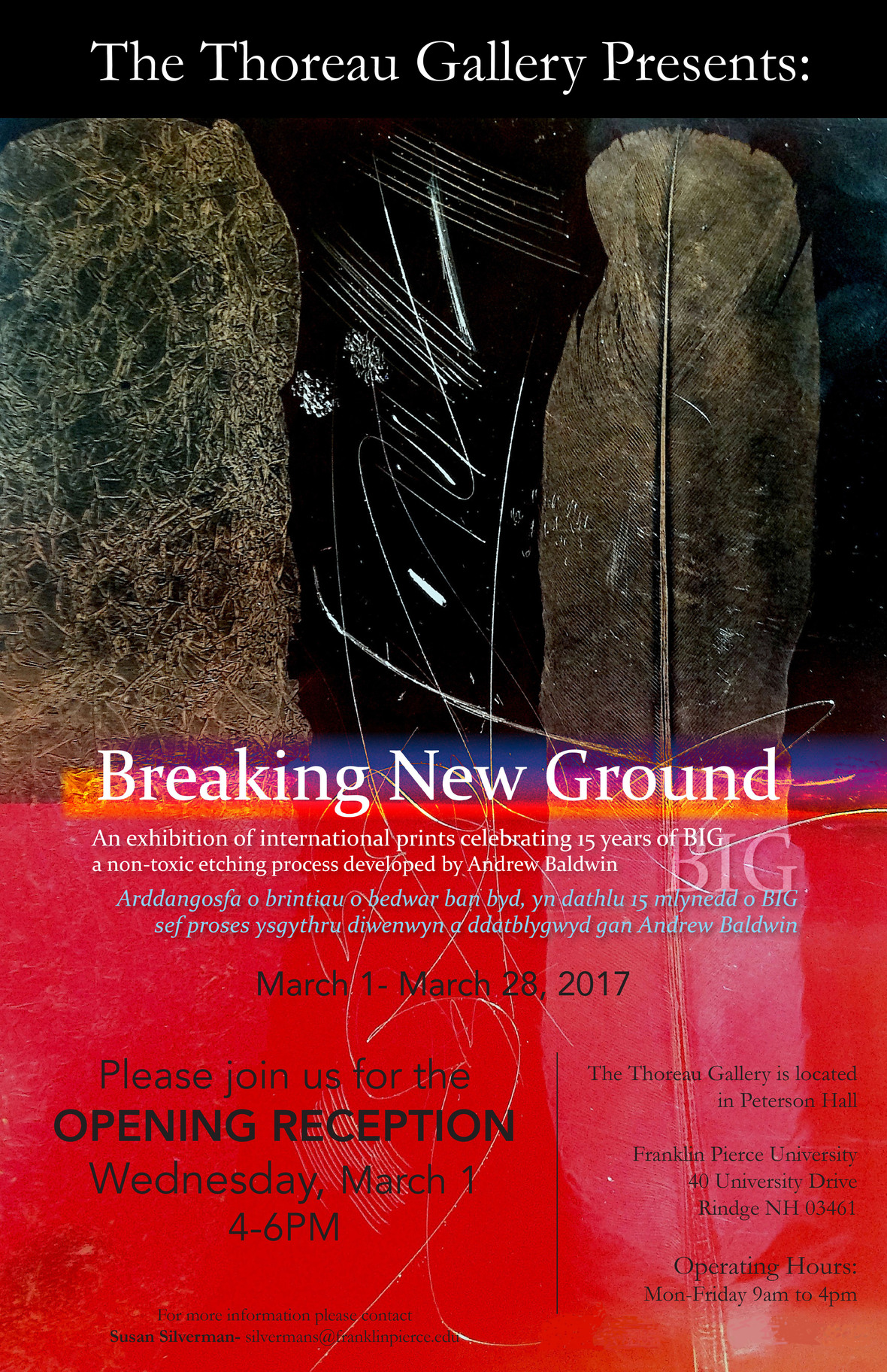 Breaking New Ground Poster Black copy