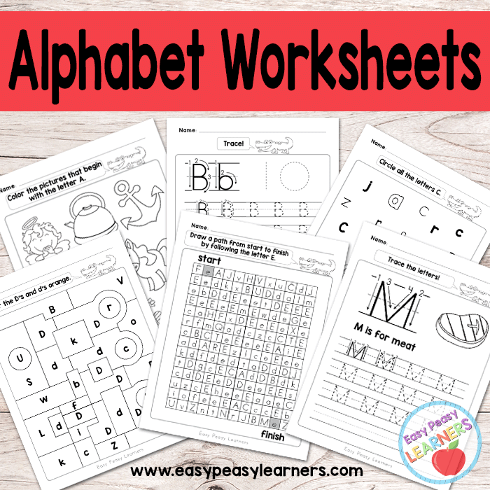 Finish The Alphabet Worksheet - A Worksheet Blog