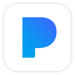 pandora logo with bkgd rbg shadow