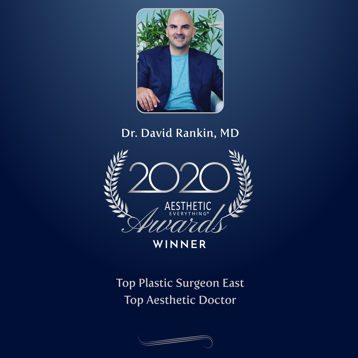 Press Release Dr. David Rankin, MD wins Top Aesthetic Doctor and Top