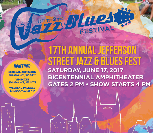 Jefferson Street Jazz & Blues Festival Announces Two National Recording