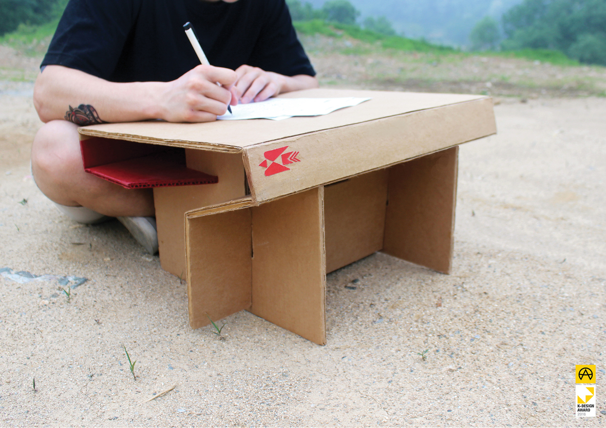 Image result for cardboard desking