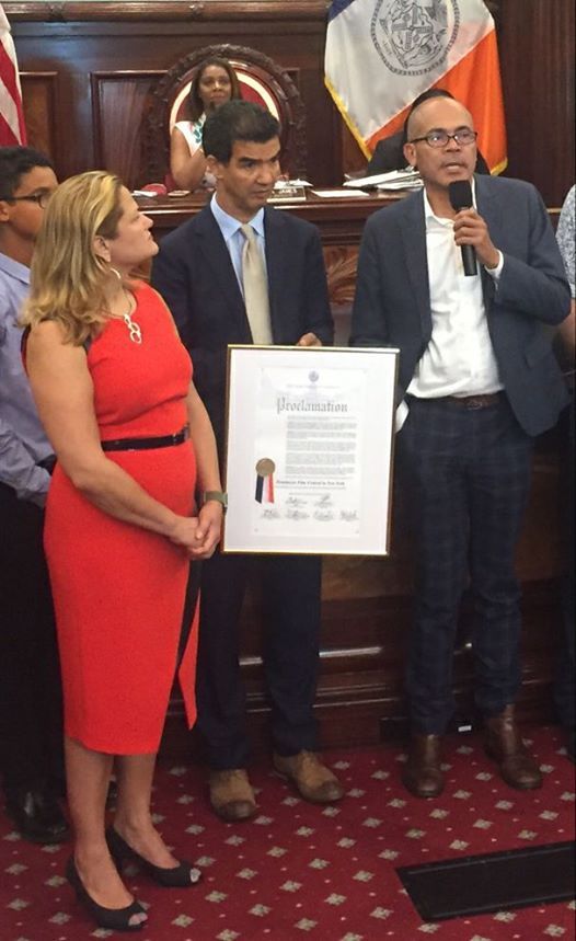 Concejo Municipal de la ciudad New York reconoce los aportes del Cine Dominicano en USA
