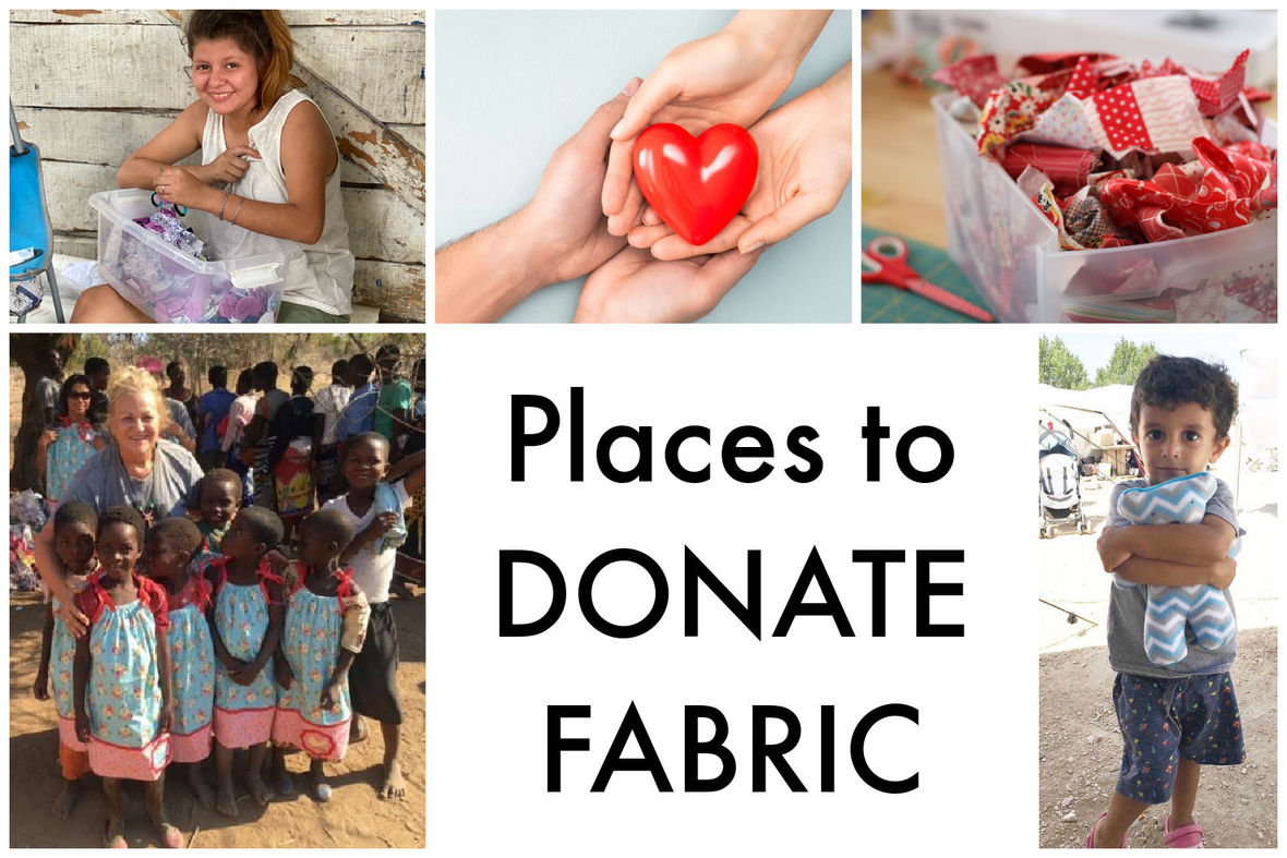 Places to Donate Fabric + Chambray Blues + Winter Wool Project