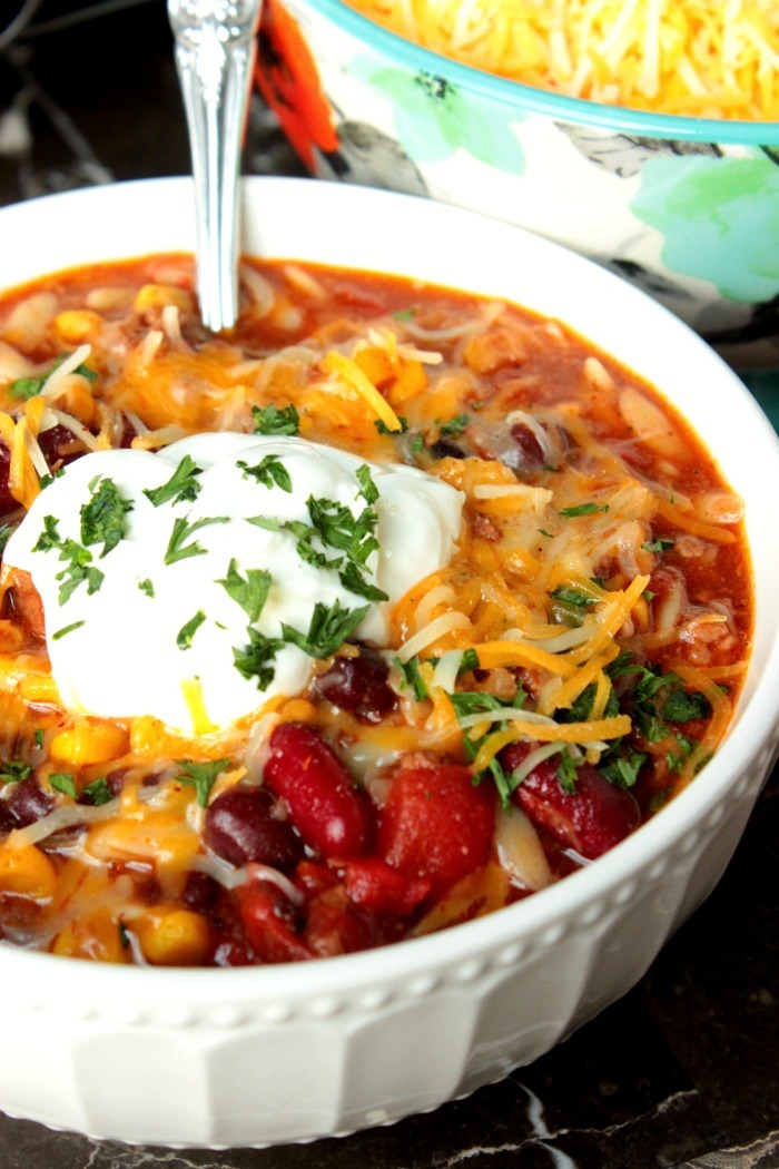 Slow Cooker Taco Soup Recipe