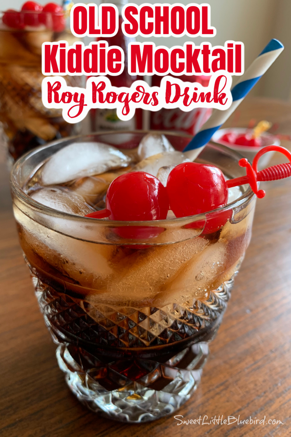 Old School Kiddie Mocktail Roy Rogers Drink Recipe Old School Kiddie Mocktail Roy Rogers 2x3