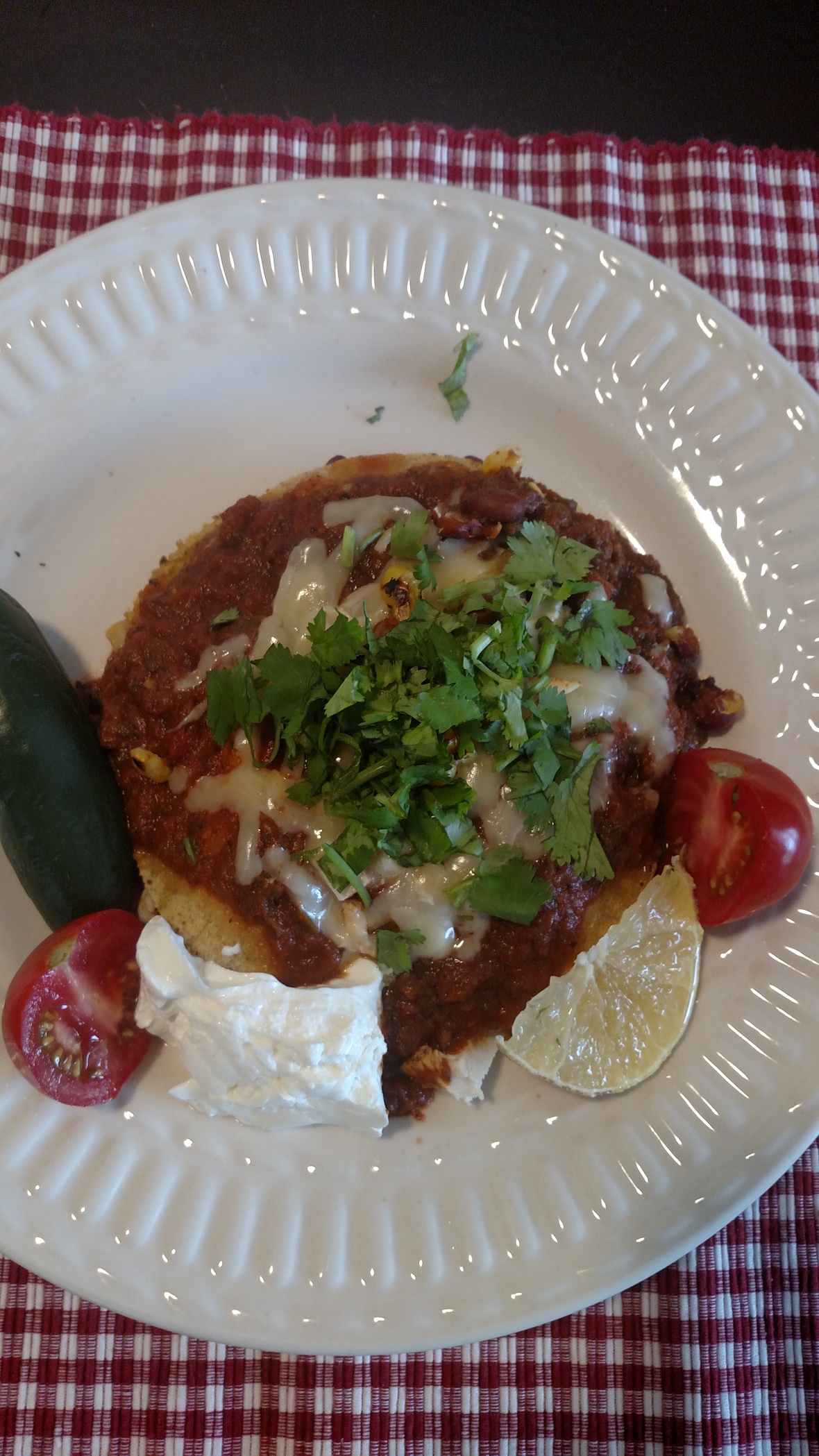 Stacked Enchiladas with Chipotle Sauce
