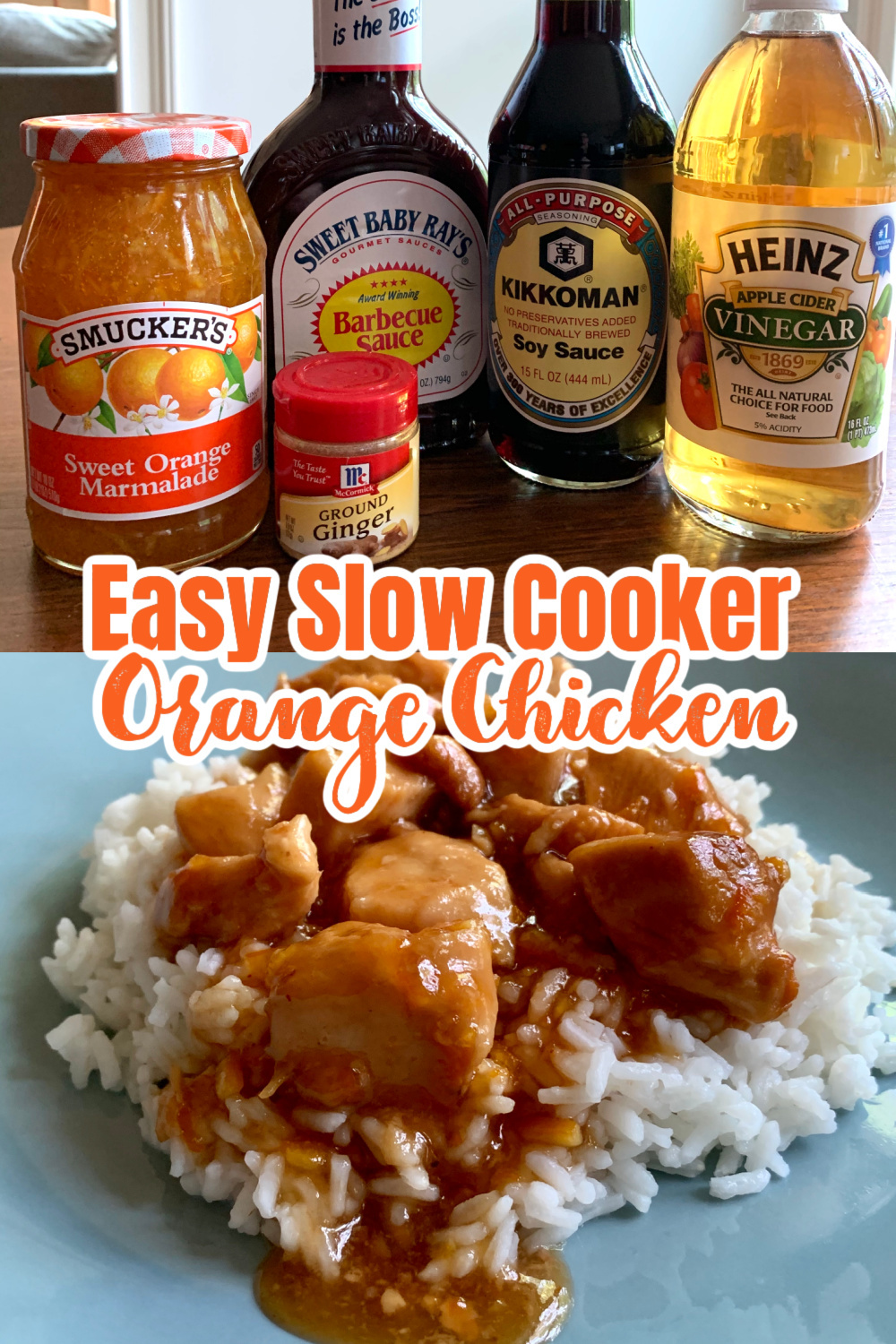 Easy Slow Cooker Orange Chicken (Delicious!)