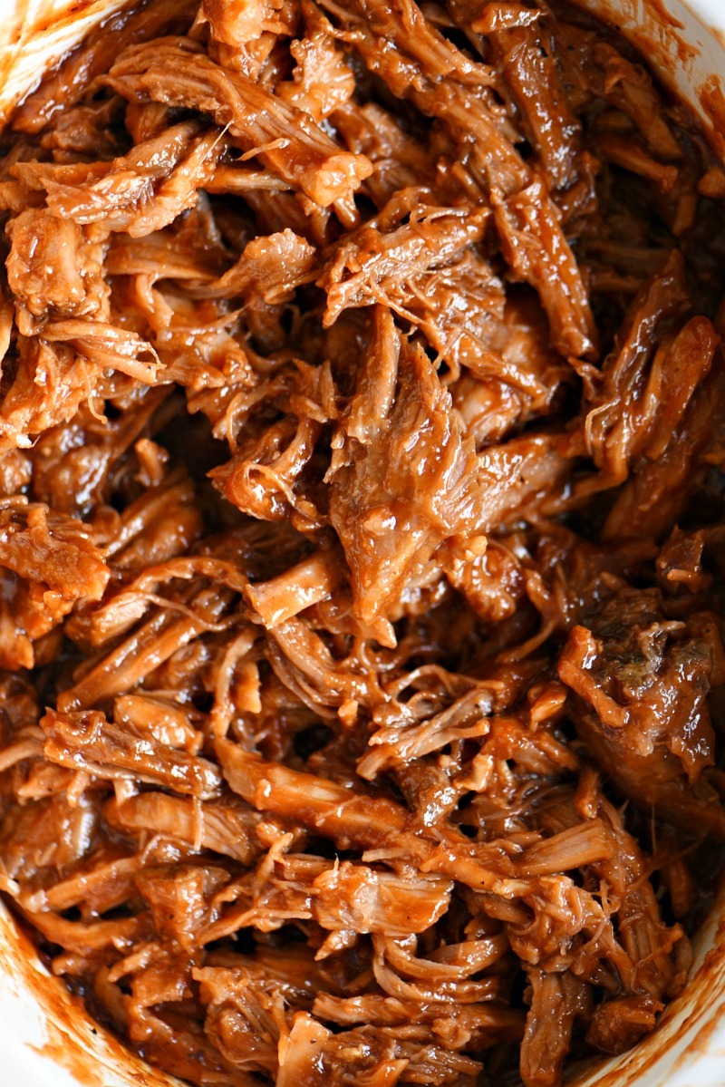 Slow Cooker Root Beer Pulled Pork Sandwiches + VIDEO