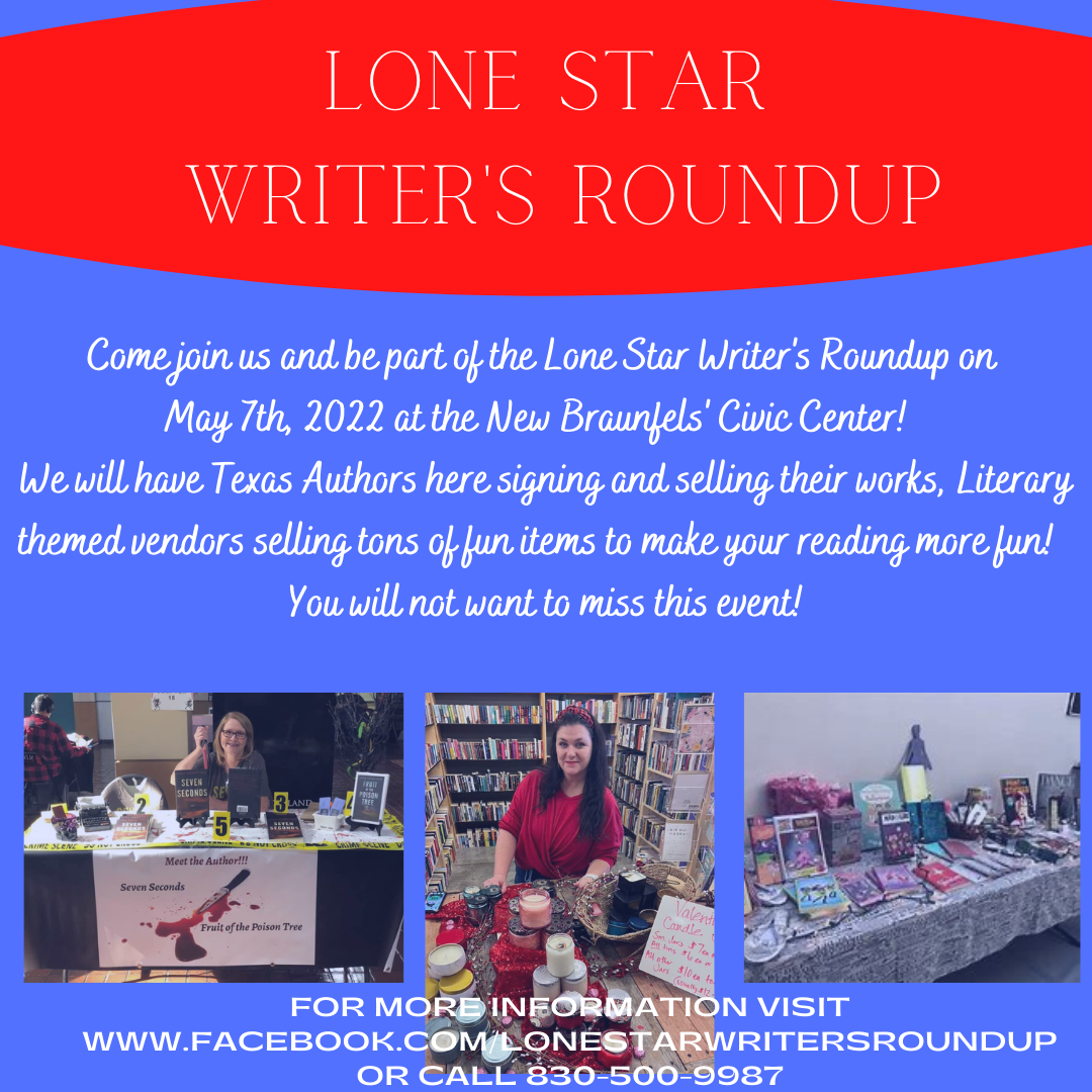 TX Book News Lone Star Lit LIGHT, Lone Star Writer's Roundup, retro