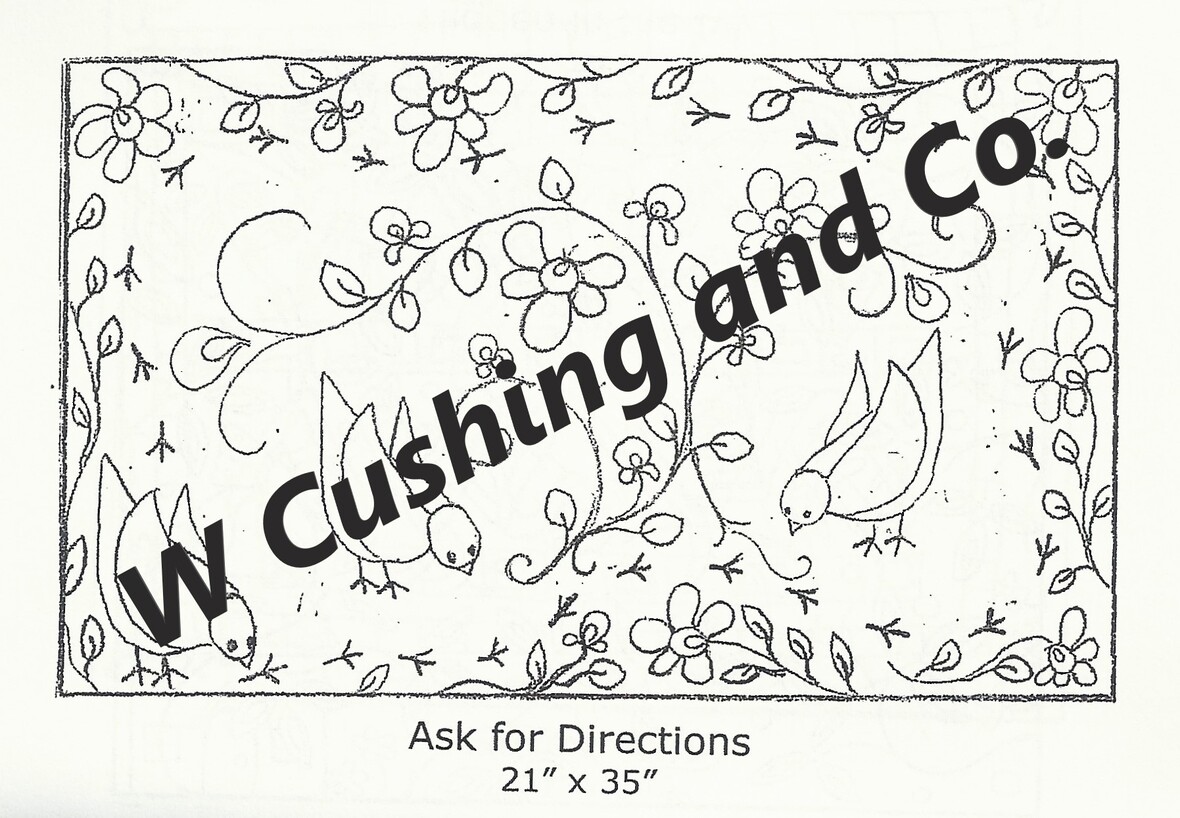 This Week at W. Cushing and Co.Wonderful Hooked Rugs, New Patterns