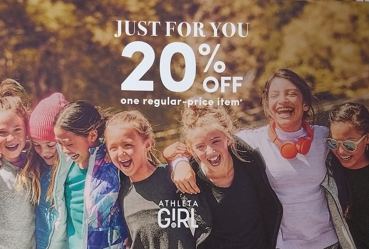 EBT Athleta Girl Shopping Day is this Saturday Get your 20 off