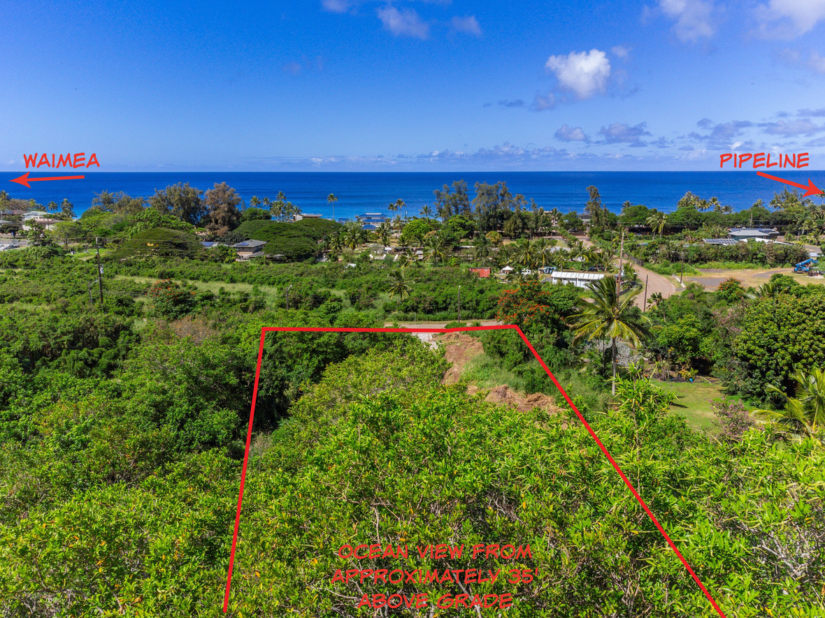 OAHU'S NORTH SHORE ACREAGE NEAR PIPELINE