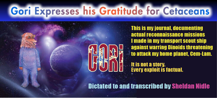 Gori Expresses his Gratitude for Cetaceans Banner