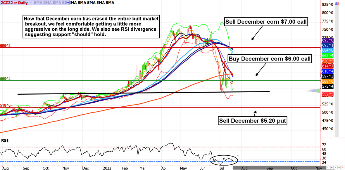 Strategy idea...Bullish December corn spreads.