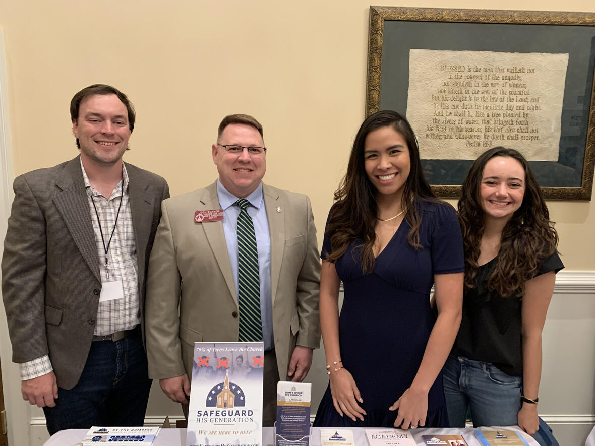 Citizen Impact Conference - Beatrice Sam Paula with Rep. Josh Bonner