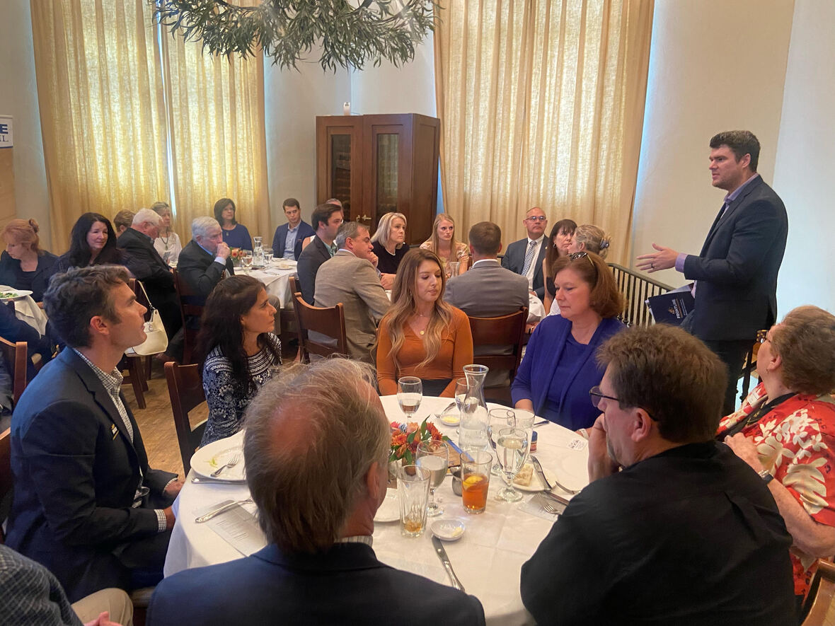 FCBA August Luncheon - Cole Speaking