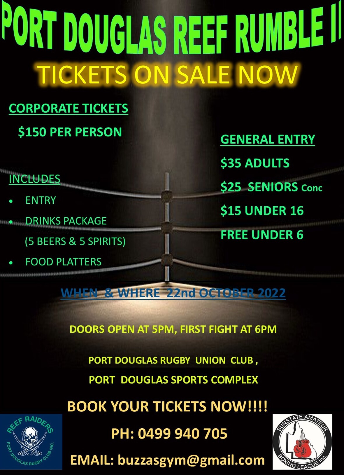 PD Reef Rumble II Poster 2