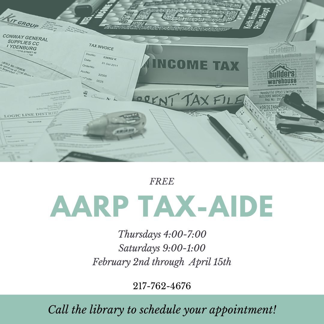 What's Happening This Month at Allerton Public Library January 2023