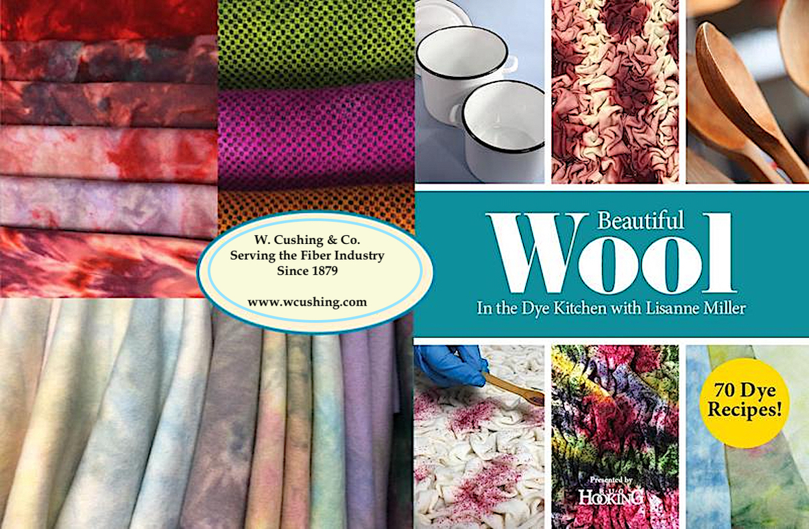 This Week at W. Cushing and Co.Caraway. Rug School is HERE!, Wool and Patterns of the Month