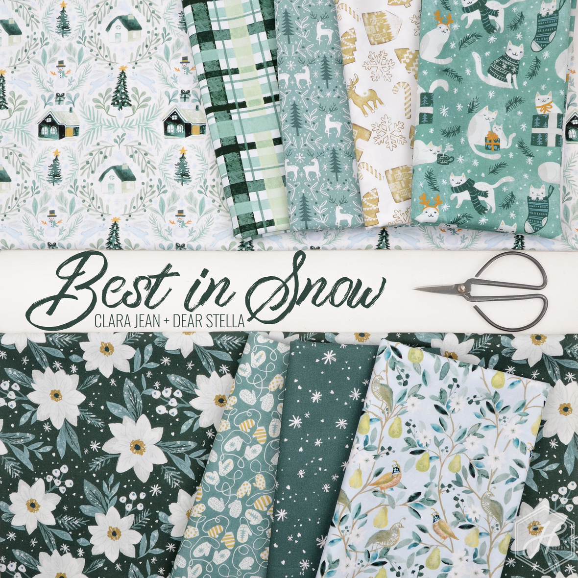 Best in Snow Dear Stella and Clara Jean at Hawthorne Supply Co