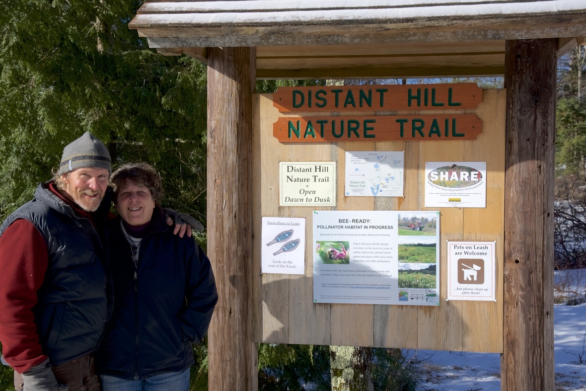 Distant Hill Nature Trail Kiosk
