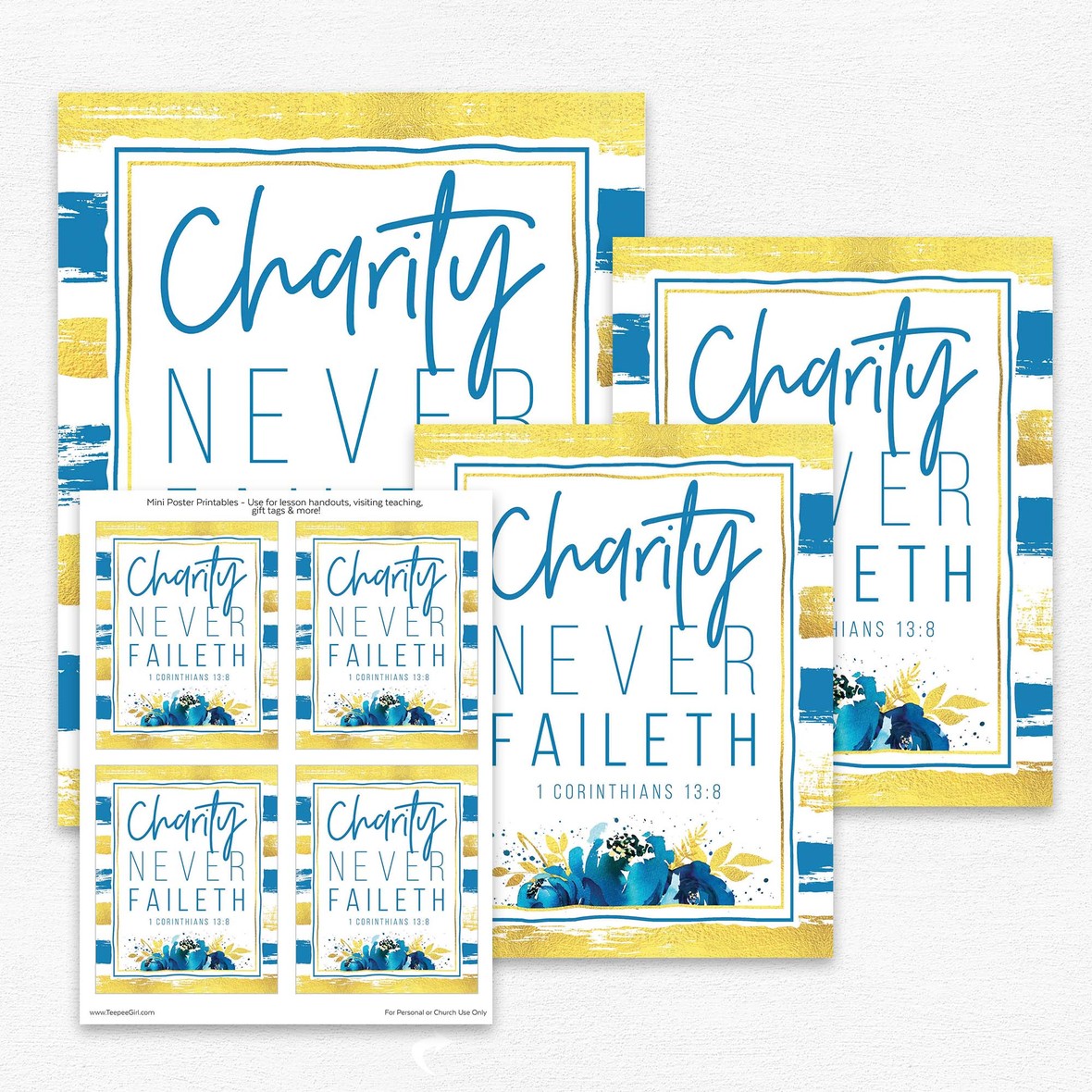 March Visiting Teaching Free Printable + Relief Society Presidency Kit!