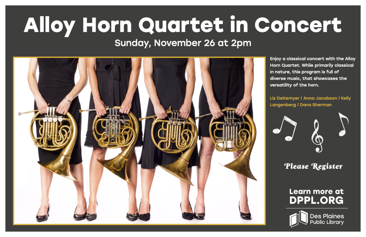 November DPPL Events and Classes