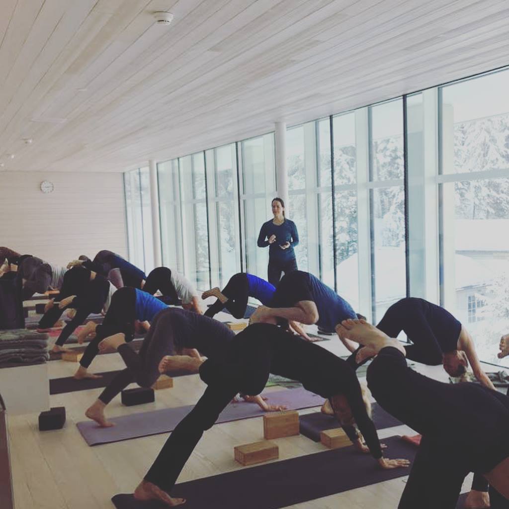 Spring Is Almost Here April Yoga With Chantal Hauser