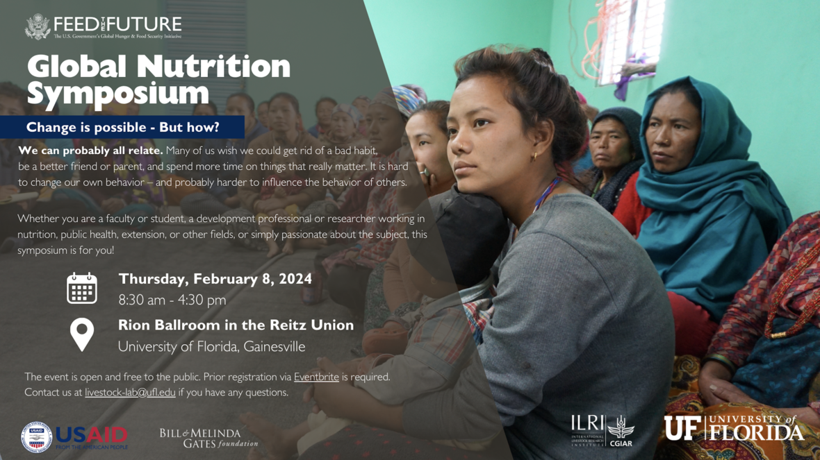 Global Nutrition Symposium International Center University of Florida
