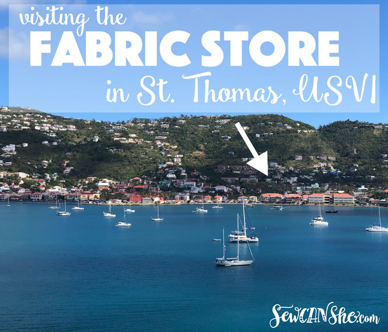 Today's Tutorial Chic New Totes and Fabric Shopping in St Thomas
