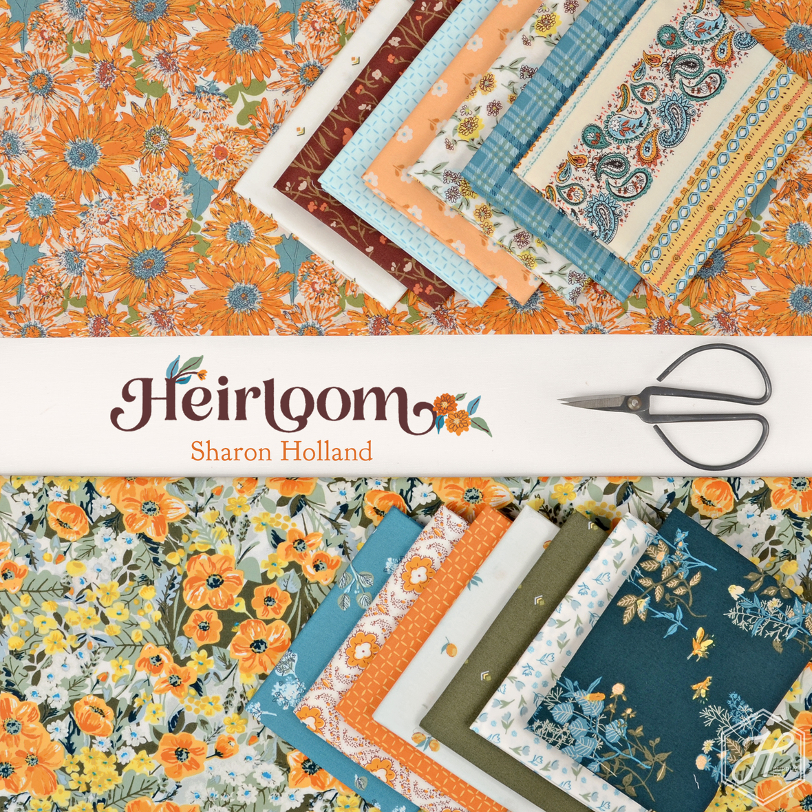 Heirloom fabric by Sharon Holland for Art Gallery at Hawthorne Supply Co