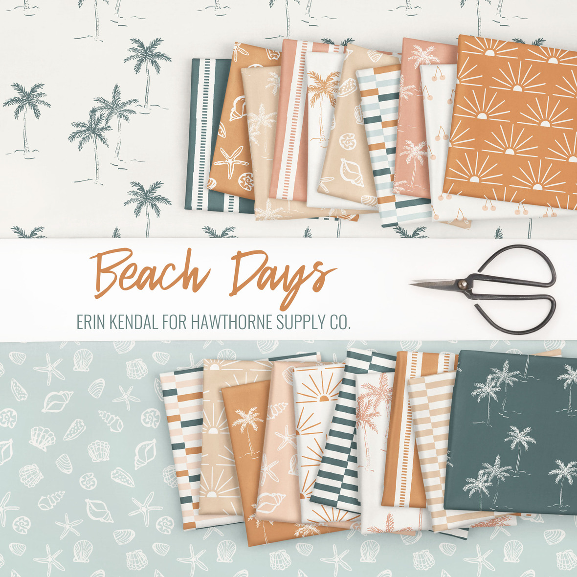 Beach Days fabric by Erin Kendal for Hawthorne Supply Co.