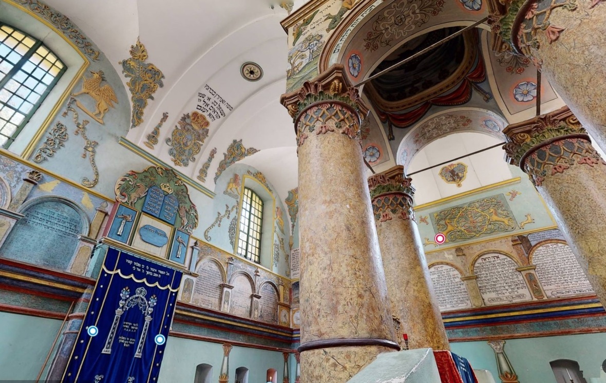 The Synagouge of the Chozeh from Lublin in Lancut Poland