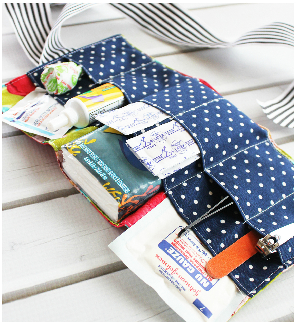 Today's Tutorials DIY First Aid Kit + UPick Sewing Tutorial Reveal