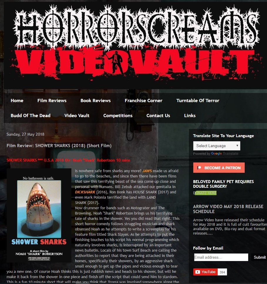 showersharkshorrorscreamsvideovault