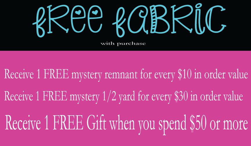Free Fabric!