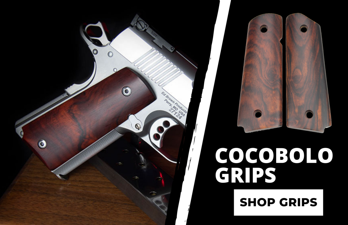 Cocobolo grips restocked