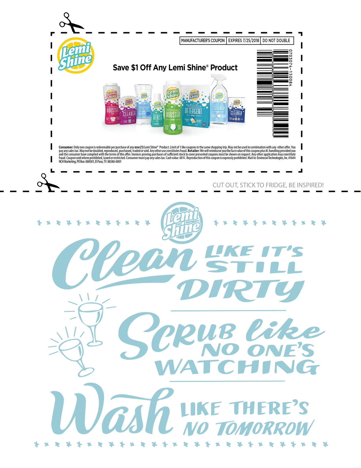 1 Off Any Lemi Shine Product