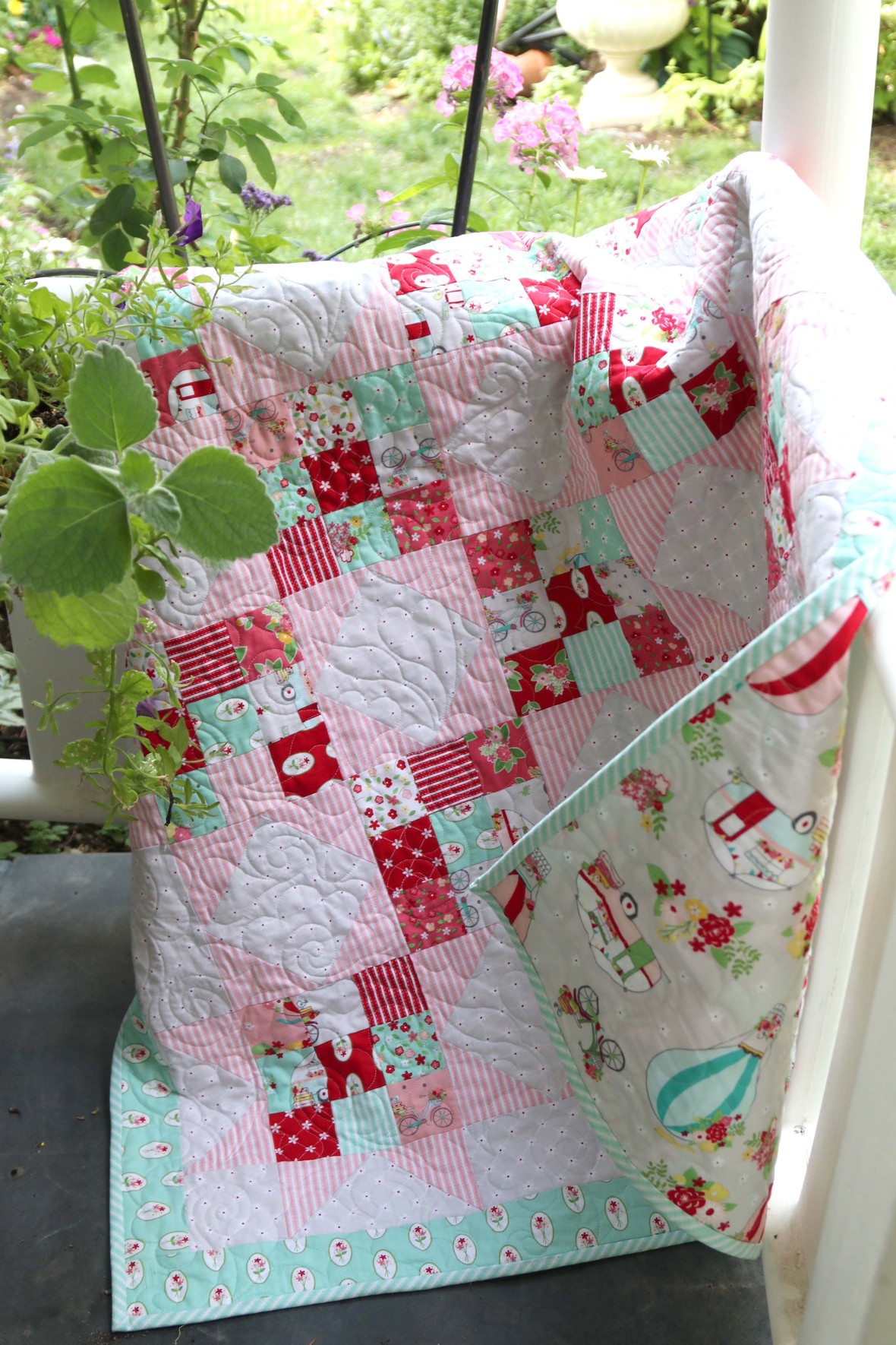 Brand New Baby Quilt Tutorial + Class Sale