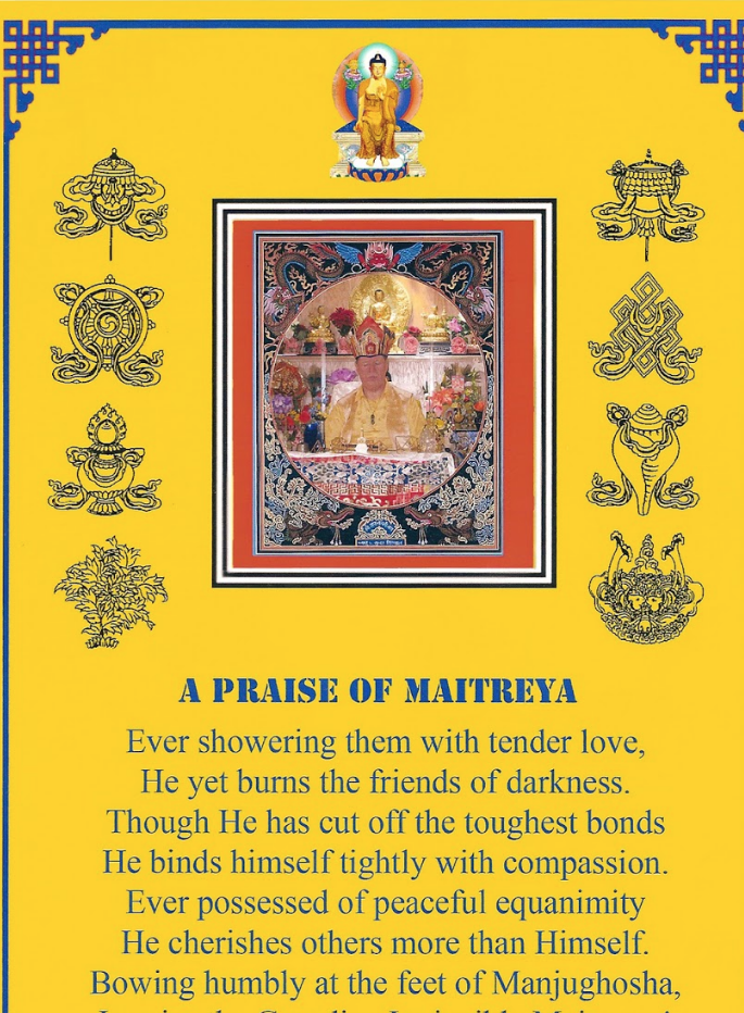 Tsadong Prayer to Maitreya